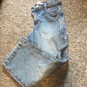 Used carpenters jeans by gap size 8
